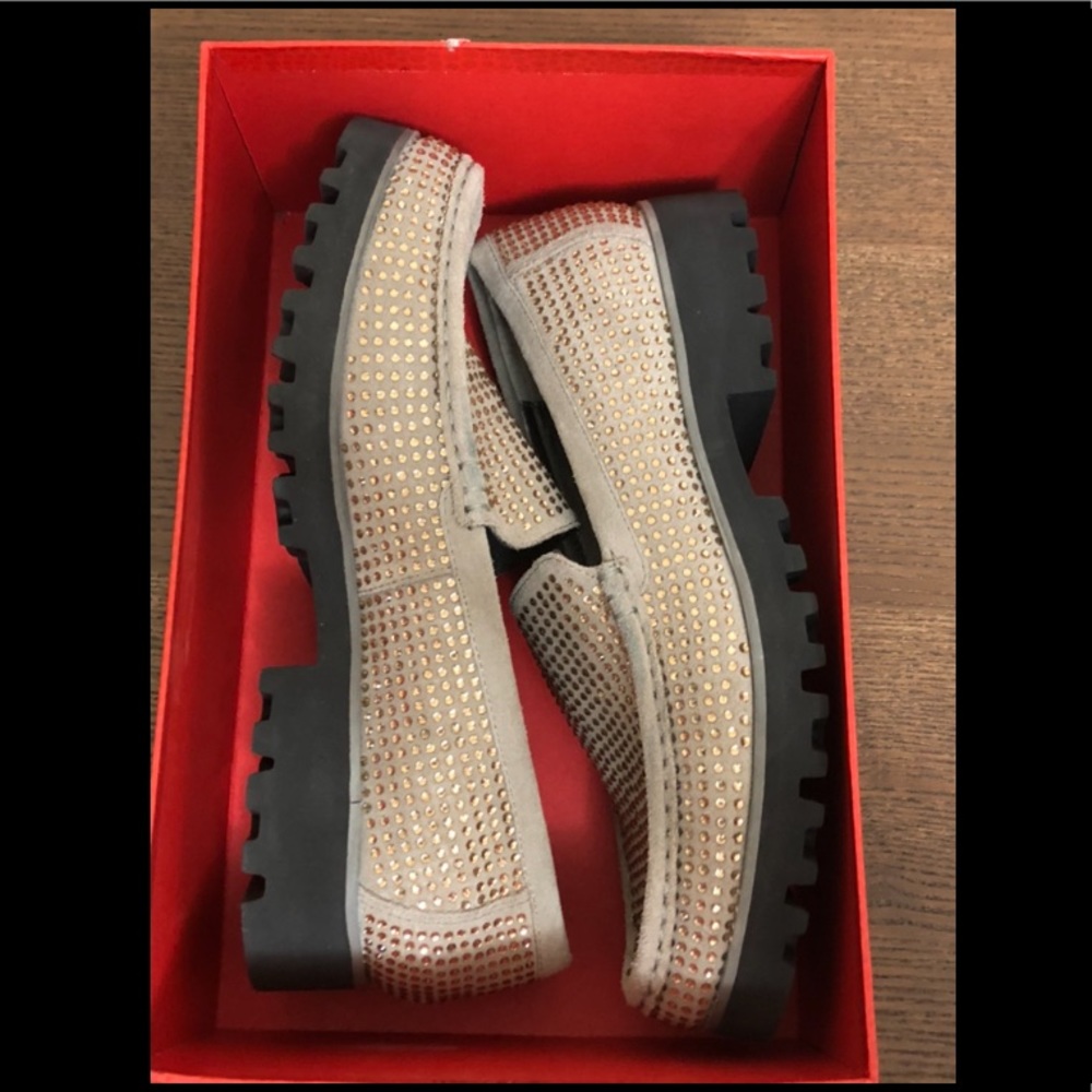 Donald Pliner Rio bling loafer 10